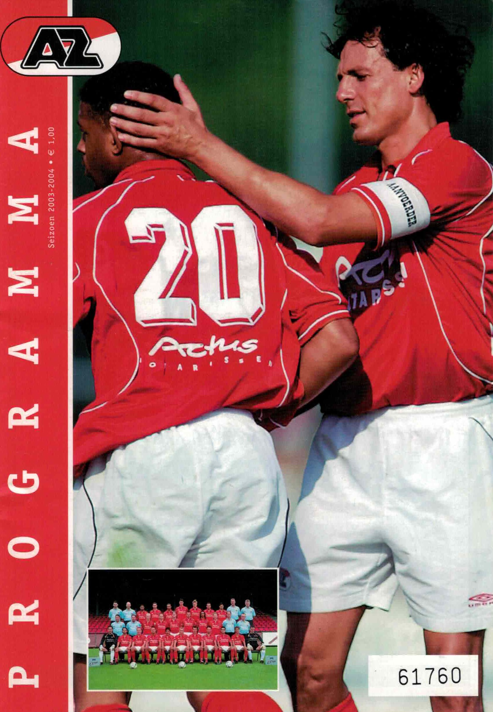 AZ Programma 14-sep-2003 Feyenoord